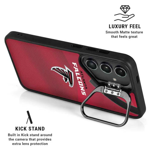 NFL Atlanta Falcons Team Jersey Galaxy S24 Plus Kickstand Case
